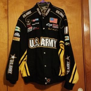 Men's reversible NASCAR Mark Martin US Army jacket